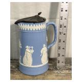Dudson Brothers England Jasperware Lidded pitcher