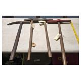 4 Spike Mauls from Railroad estate