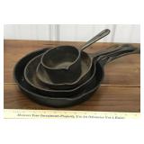 Cast Iron Frying pans and pot