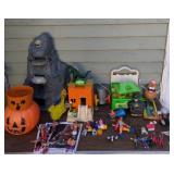 Large Assortment of 80s Toys Grey Mountain of
