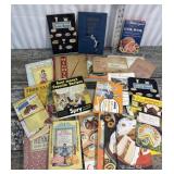 Vintage advertising cookbook pamphlets
