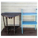 2 smaller tables - roughly 2 1/2 feet tall. Nice