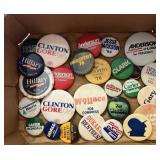 Political pins and more