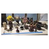 Candle sticks, grater decorations, etc CLEAN!!