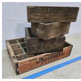 4 Advertising Crates