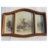 Home Interior three panel Victorian style frame.