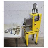 Industrial pasta extruder seems to be working