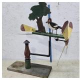 Woodpecker whirligig