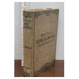 Interesting 1919 Practical Home Economics Book -