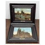 Andwnken an Koln 2 hand painting/photos on glass