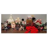 Large box Christmas - light up Cardinal jar,