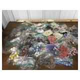 Necklaces, bracelets, pins- bagged lot