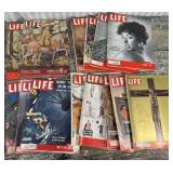 Life magazines - 1945, 1953, 1954, 1956, 1961,