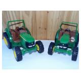 John Deere Tough Tractors.(2)  WY00. Played with