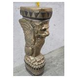 Neoclassic winged griffin Fern stand