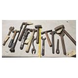 Hammers, wrenches, pipe wrench