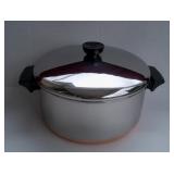 Revere Ware 1801 4 1/2 Qt. Stock Pot Copper