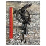 Cast iron apple peeler