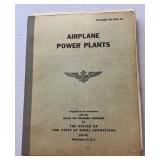 Airplane power plants