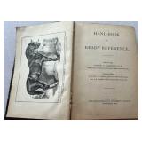 Early handbook of ready reference livestock