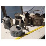 Oil and water cans - LVRR Ithaca, from Railroad