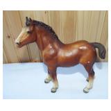 Breyer Horse #84. Chestnut Clydesdale Foal, 1979.
