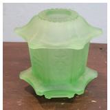 Vintage Fairy Pagoda Lamp - Satin Green