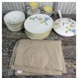 Informal True China ï¿½Iroquoisï¿½ - dinner plates,