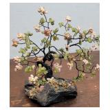 Vintage crystal/rock Japanese tree