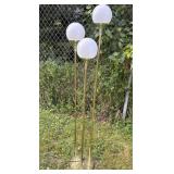 MCM 3 globe floor lamp Approx. 59inch tall