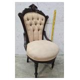 Victorian parlor chair