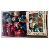 Vintage Christmas - Ornaments, Metal Bells & Belt