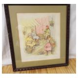 Mildred Barrett signed "Friendly Conversation"