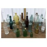 Old Bottles- Fawn, Rochester soda, Cole & States,