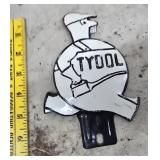 Tydol licence plate topper