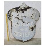 Acorn ranges and heaters sign