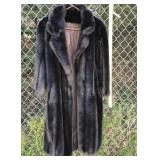 Long fur coat ï¿½ no size tag