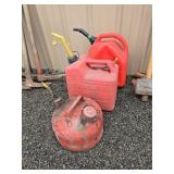 3 Gas Cans