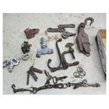 Rabbit hose end, harness hook, etc