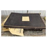 Box with Military clothing *hand written note