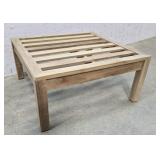Teak coffee table 28"28"13"