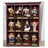 12 days of Christmas Nutcracker set with shelf