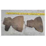 2 Broad Axe Heads
