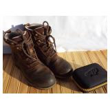 Ariat Round Toe Waterproof Boots. Distressed