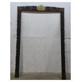 3pc Carved Door Trim Opening 48"82"