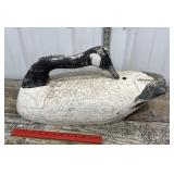 Large wooden Canadian goose