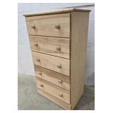 5 Drawer Highboy Dresser 26"16"46"