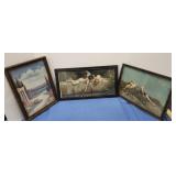 3 Framed Prints