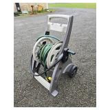 Hose reel with hose