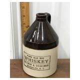 Salzman & Siegelman Brooklyn New York whiskey jug